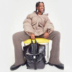 H&m roll top backpack hot sale